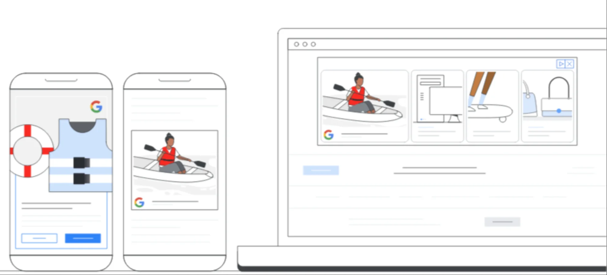 Ads can reach buyers across the entire Google Display Network