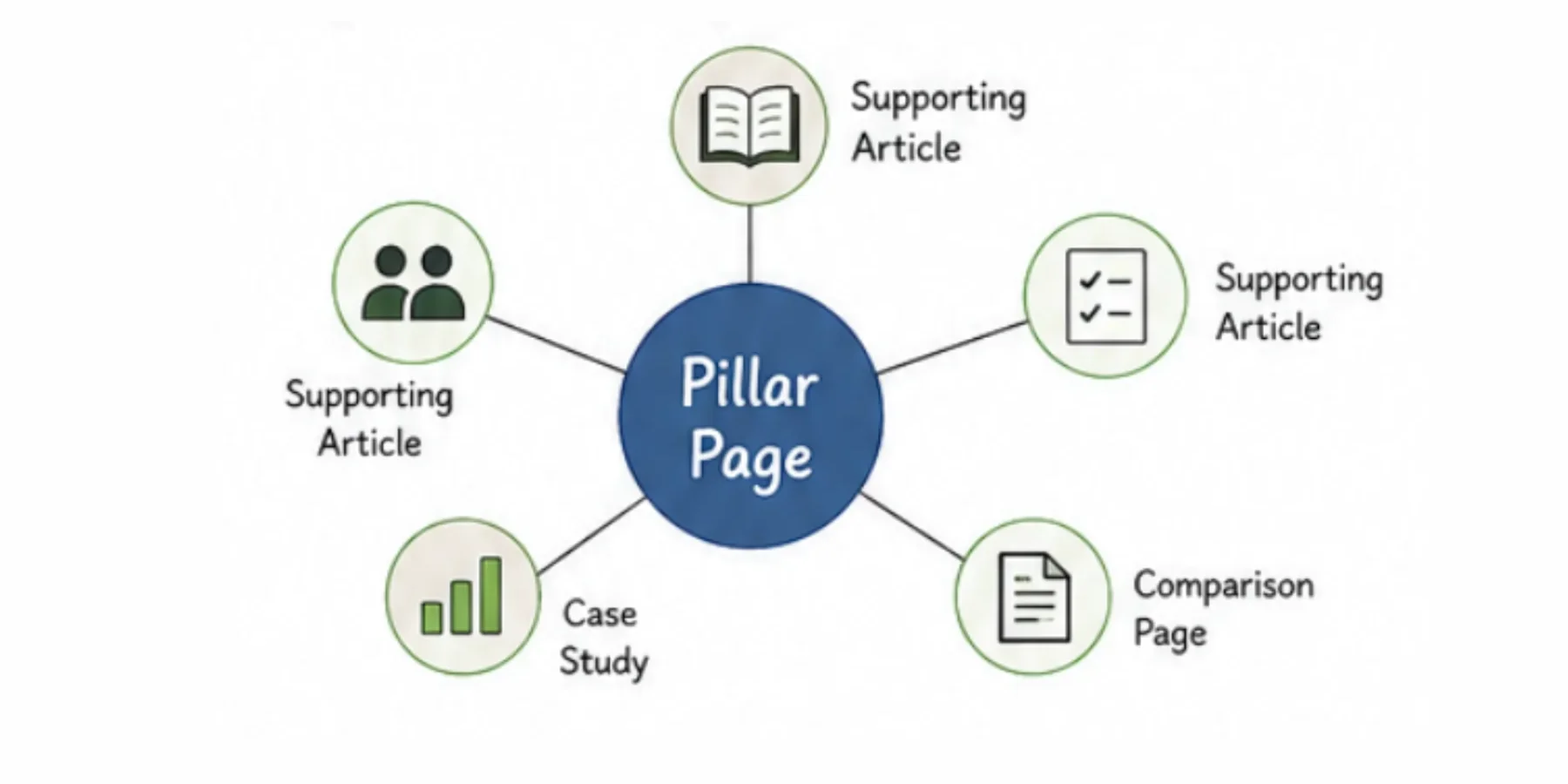 Build content hubs for enterprise SEO and B2B lead generation